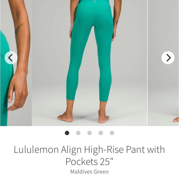 Lululemon align Maldives green - Picture 5 of 6